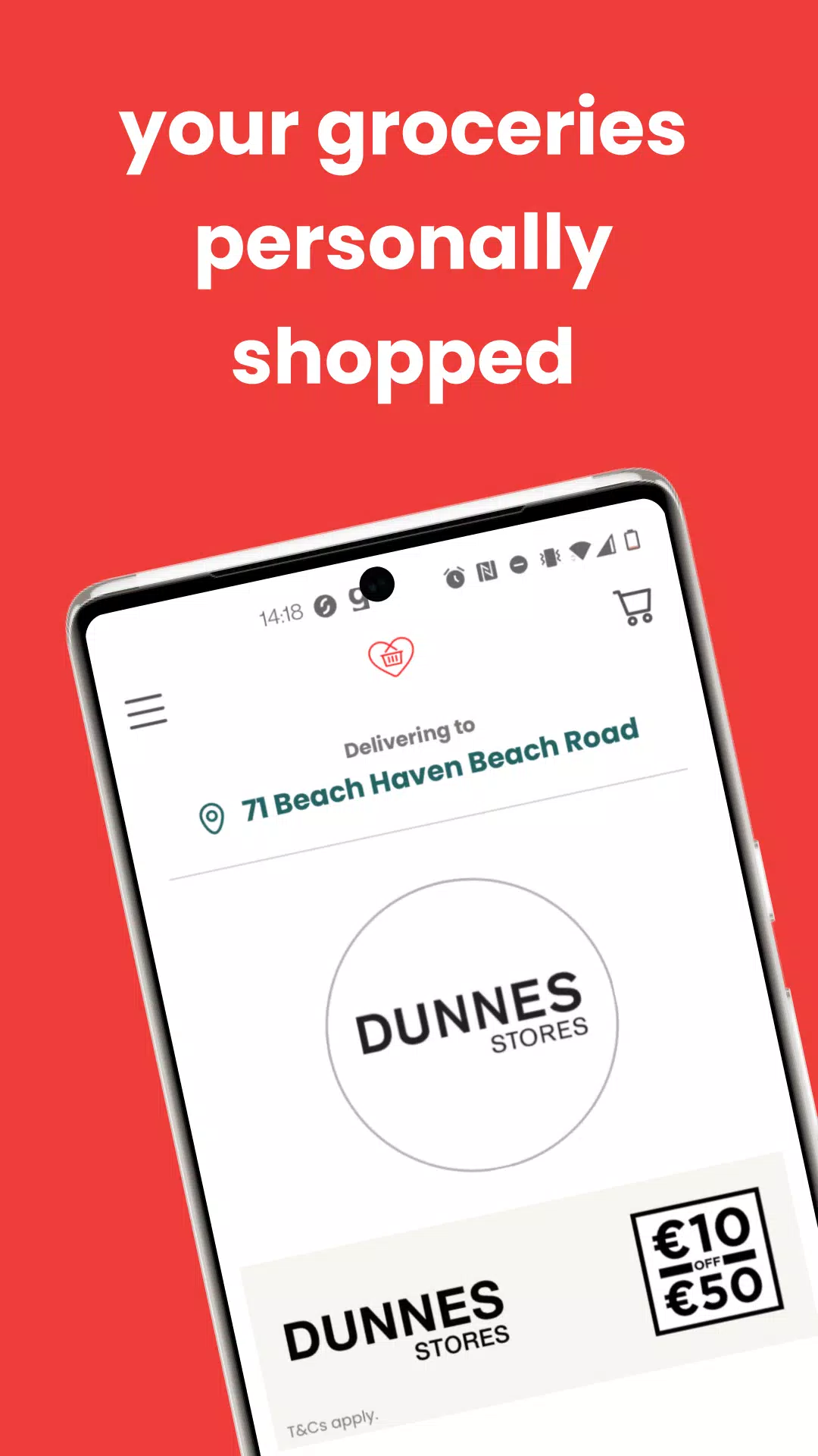 buymie:Dunnes Grocery Delivery Screenshots