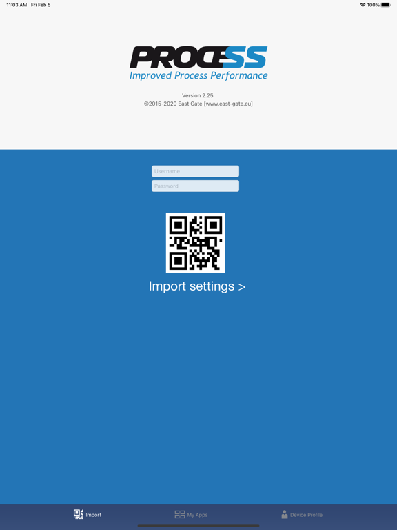 PROCE55 RTE iPad 应用截图