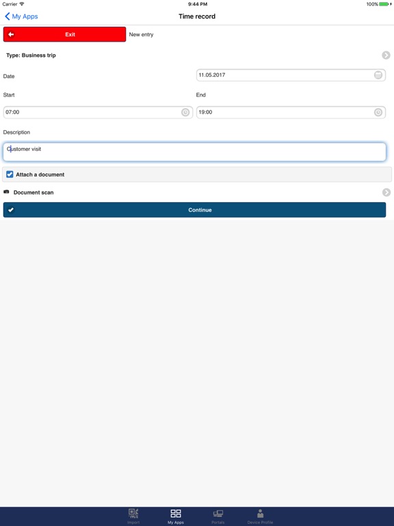 PROCE55 RTE iPad 应用截图