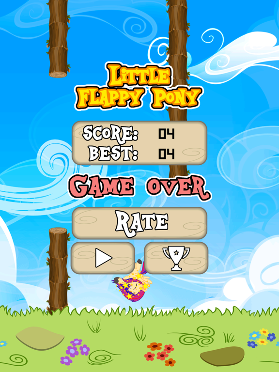 Скриншоты Little Flappy Pony iPad 