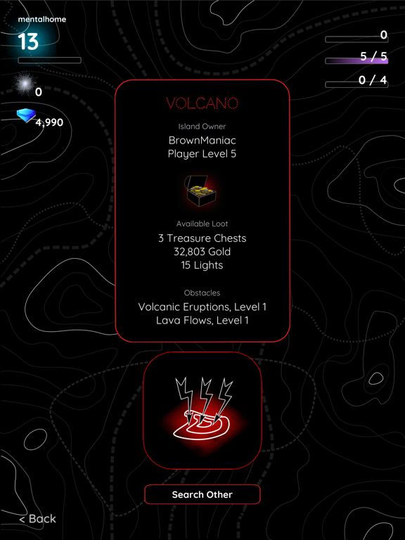 ภาพหน้าจอของ Sonar Islands iPad 