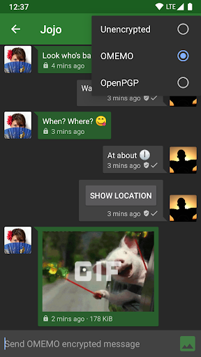 Conversations (Jabber / XMPP) Screenshots