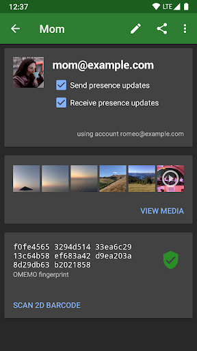 Conversations (Jabber / XMPP) Screenshots