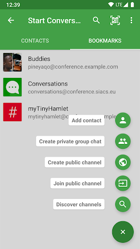 Conversations (Jabber / XMPP) Screenshots