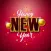 New Year Greeting Invite Card