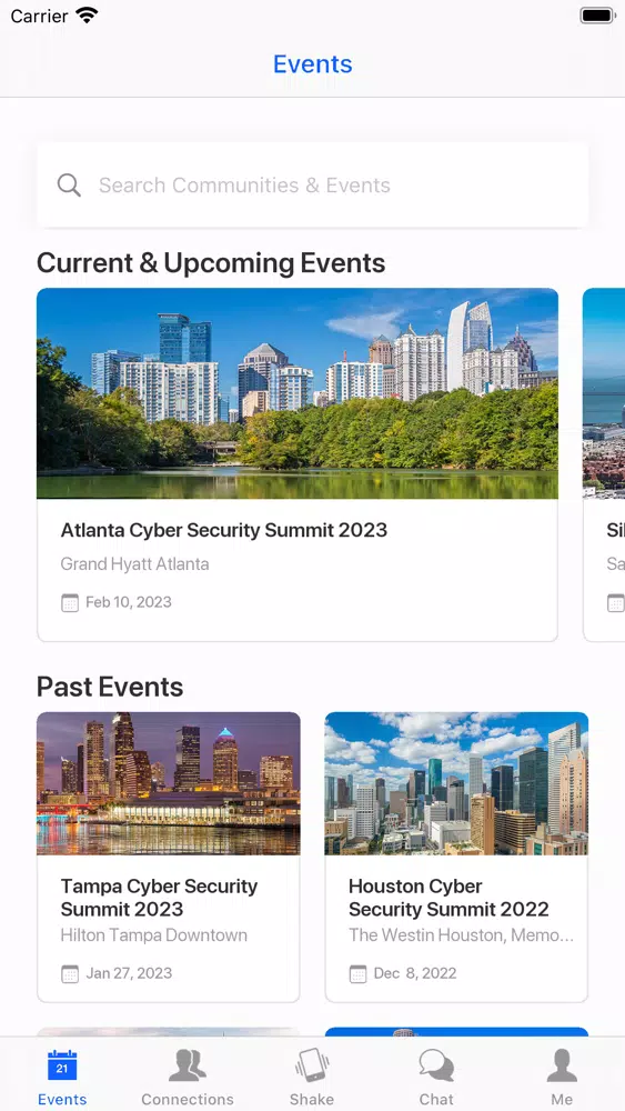Cyber Security Summit Screenshots