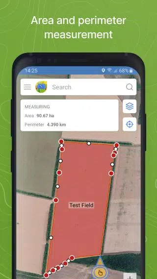 GPS Fields Area Measure Screenshots