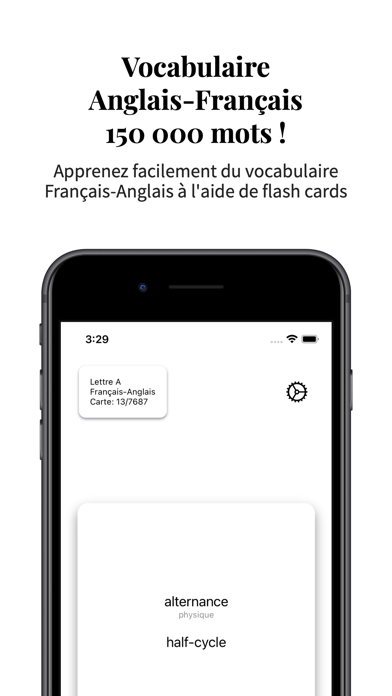 Vocabulaire Anglais-Français Screenshots