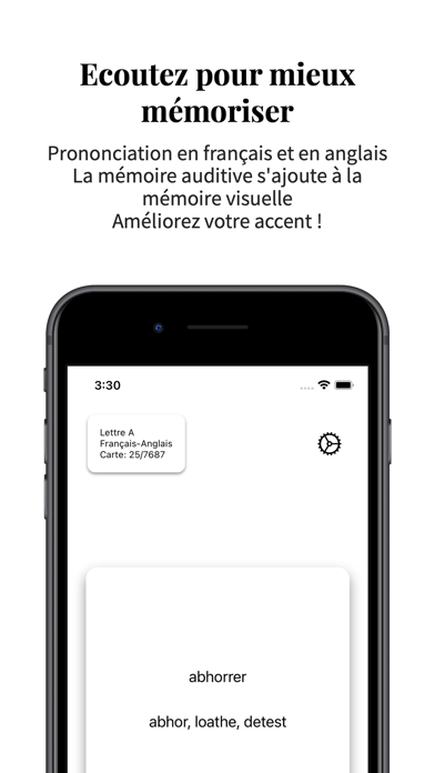 Vocabulaire Anglais-Français Screenshots