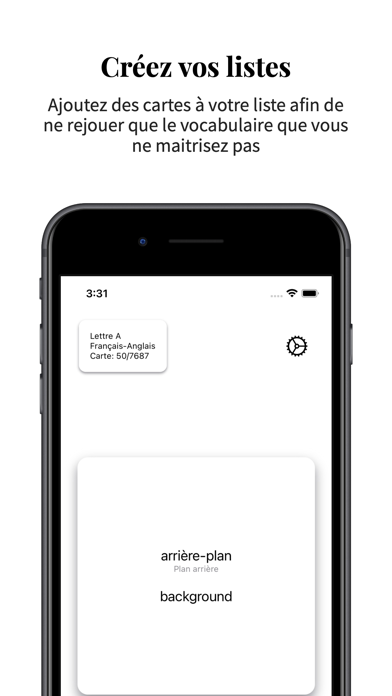 Vocabulaire Anglais-Français Screenshots