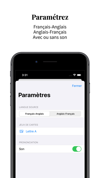 Vocabulaire Anglais-Français Screenshots