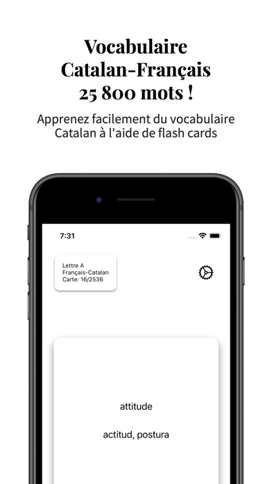 Vocabulaire Catalan-Français Screenshots