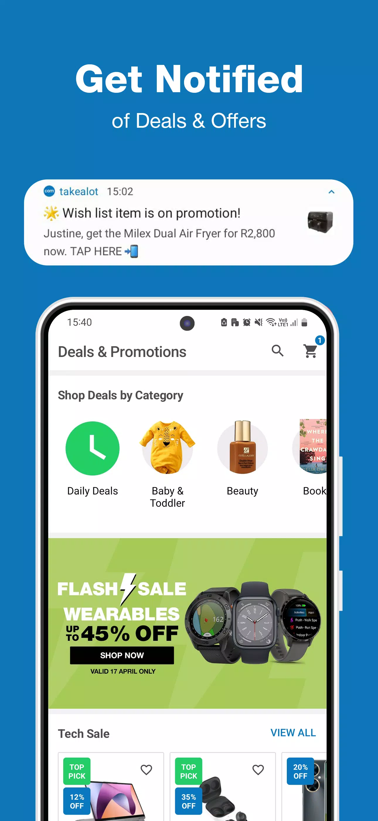 Takealot – Online Shopping App Screenshots