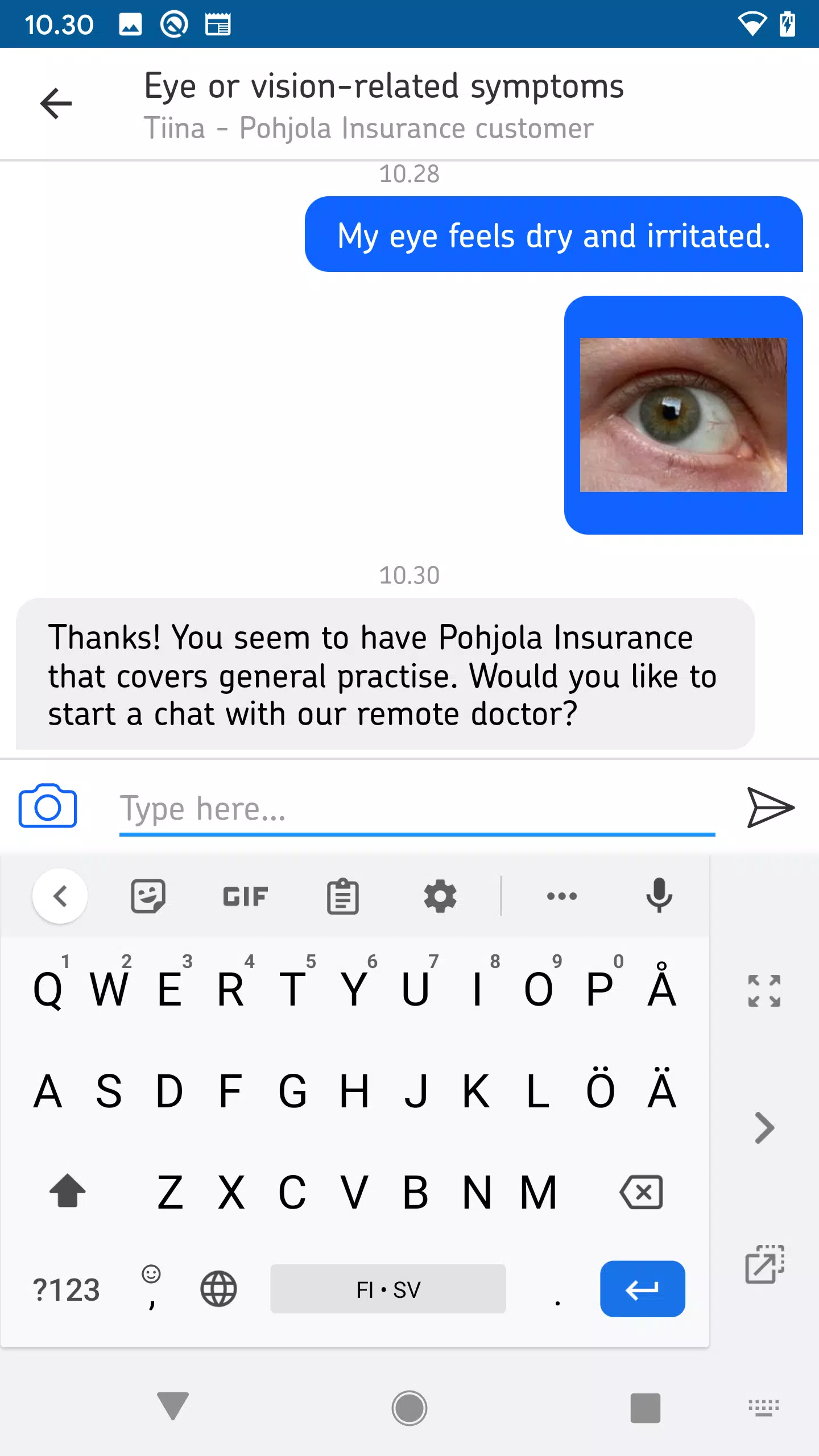 Pohjola Health Advisor Screenshots