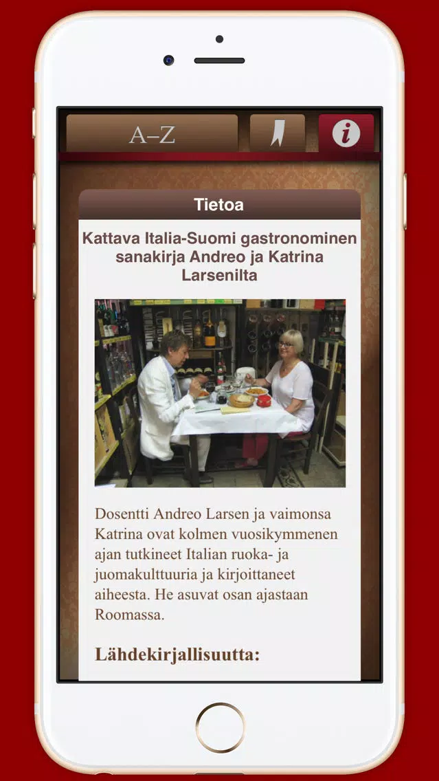 It-fi gastronominen sanakirja Screenshots