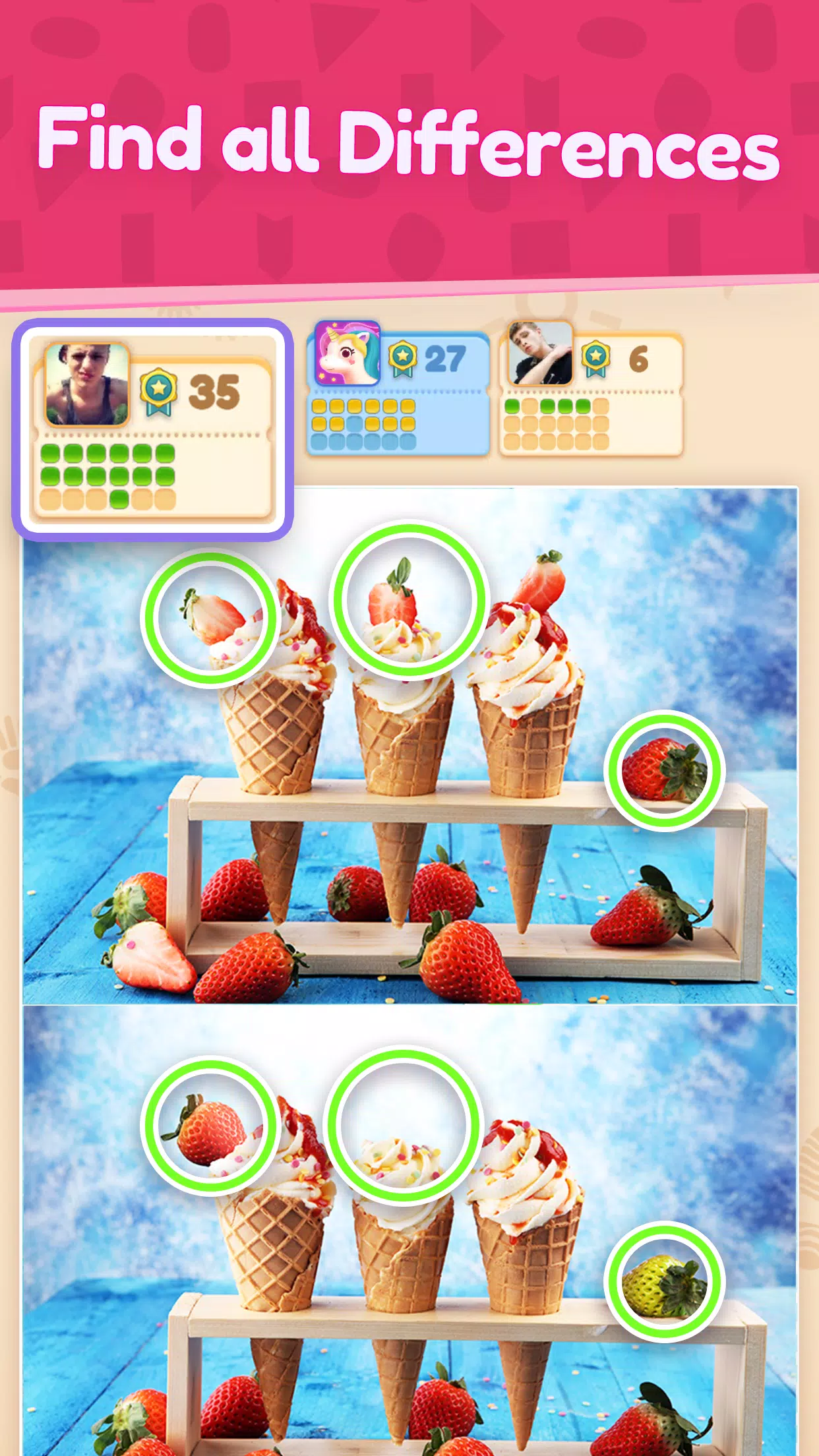 Find the Difference 46,000+ Screenshots
