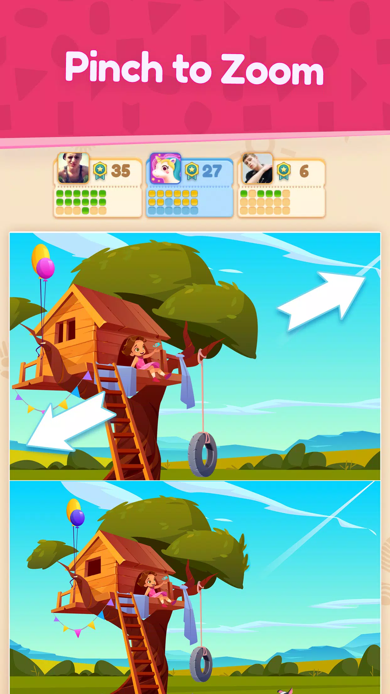 Find the Difference 46,000+ Screenshots