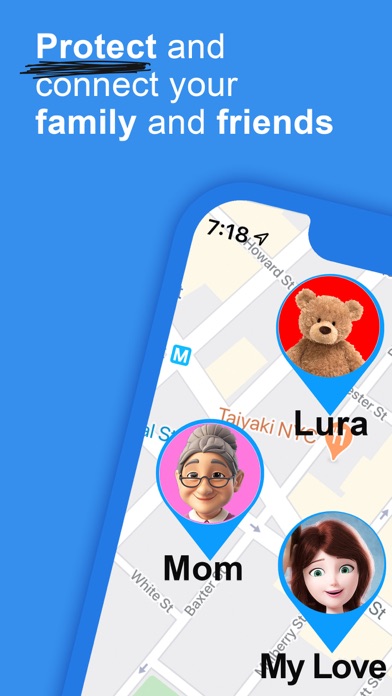 Captures d'écran de Find My Family Friends & Phone