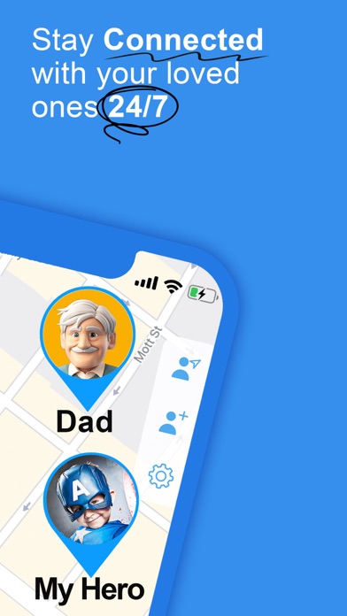 Captures d'écran de Find My Family Friends & Phone