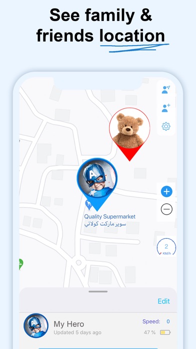 Captures d'écran de Find My Family Friends & Phone