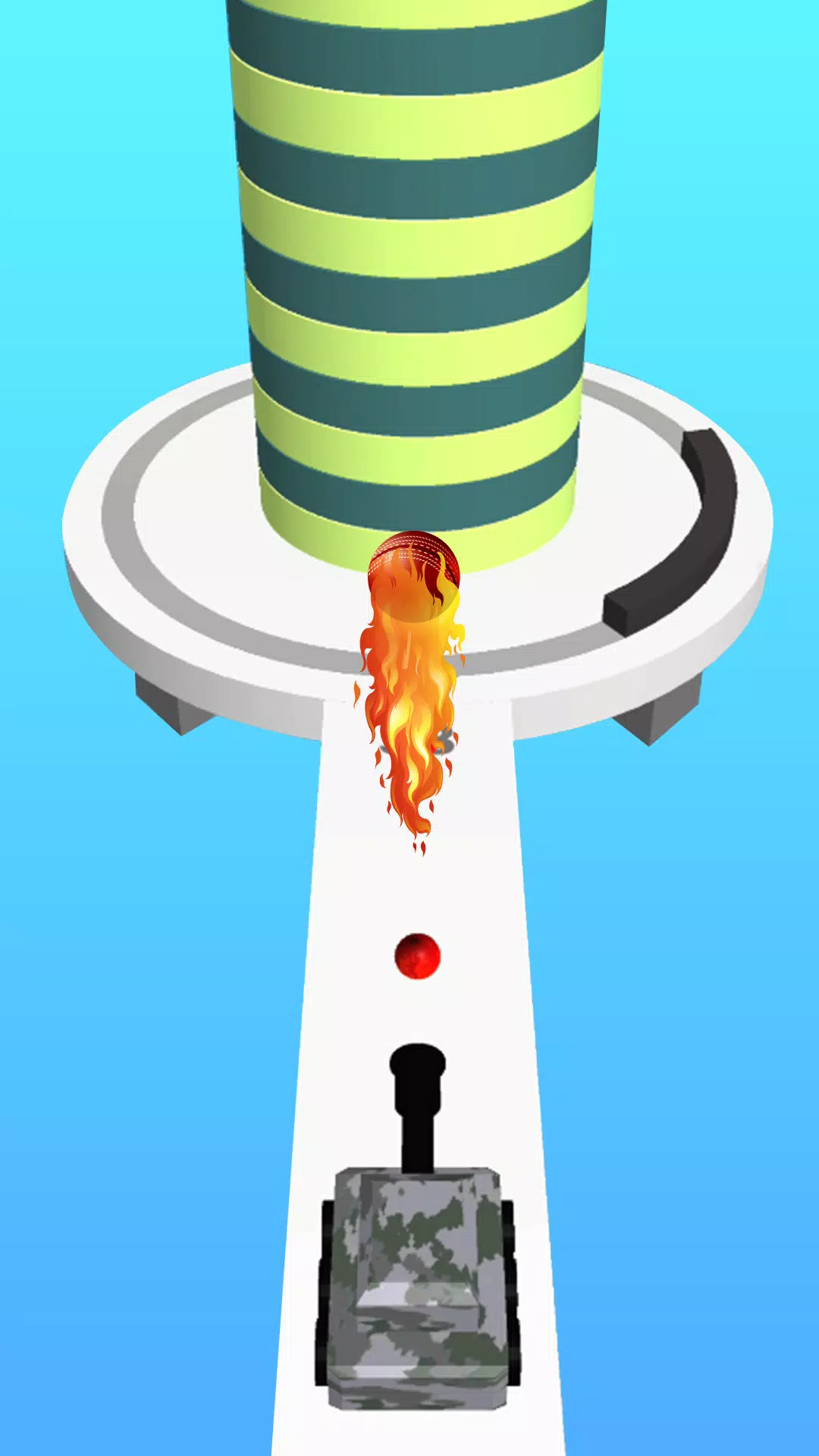 تصاویر Fire Balls Hit Tower 3D Legend