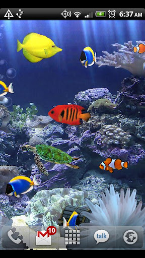 Aquarium Live Wallpaper Screenshots
