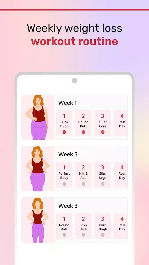 Home Workout : Fitme Screenshots