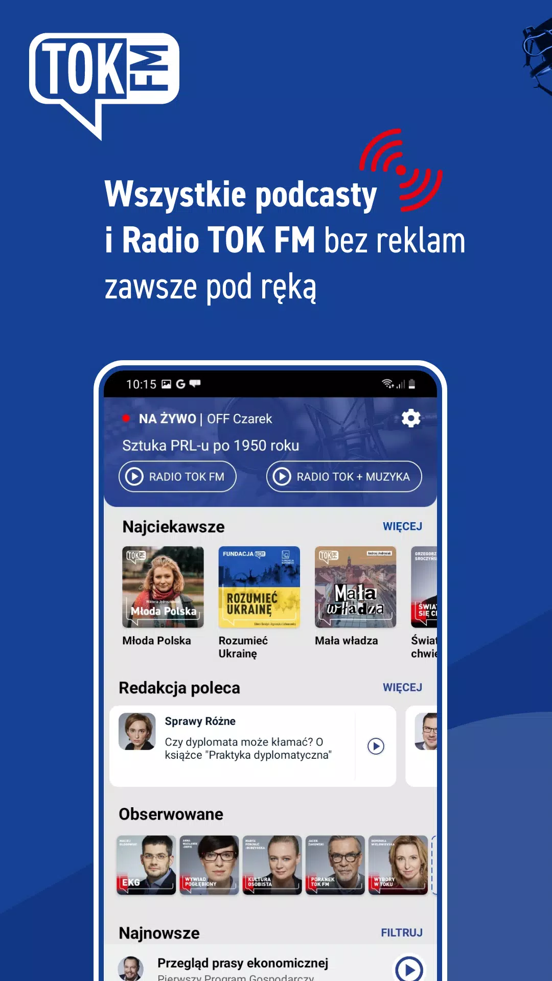 TOK FM Screenshots