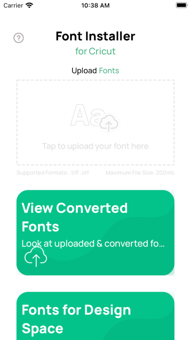 Font Installer for Cricut Screenshots