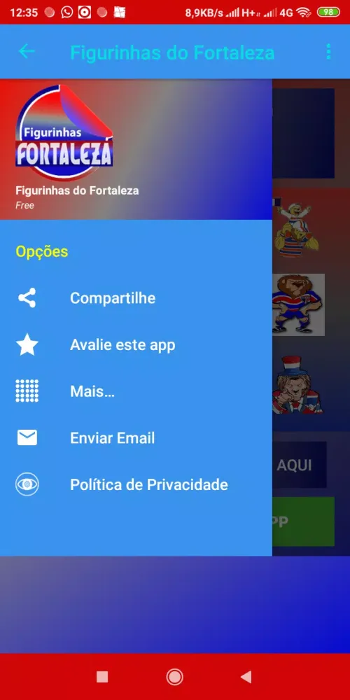 Figurinhas do Fortaleza Screenshots
