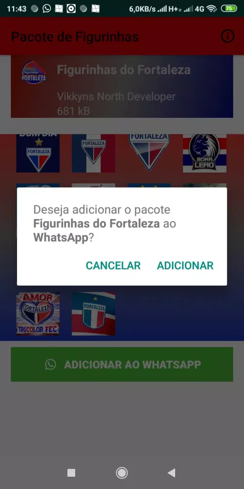Figurinhas do Fortaleza Screenshots