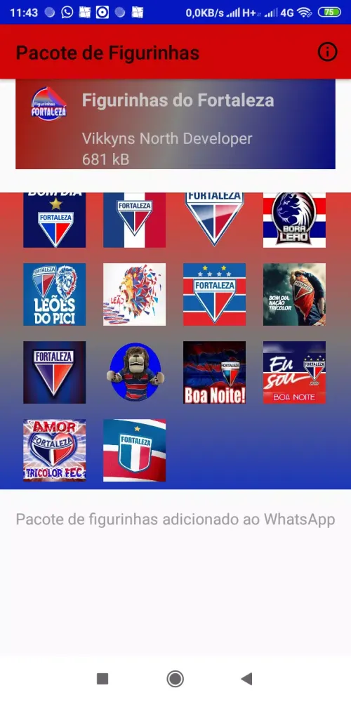 Figurinhas do Fortaleza Screenshots