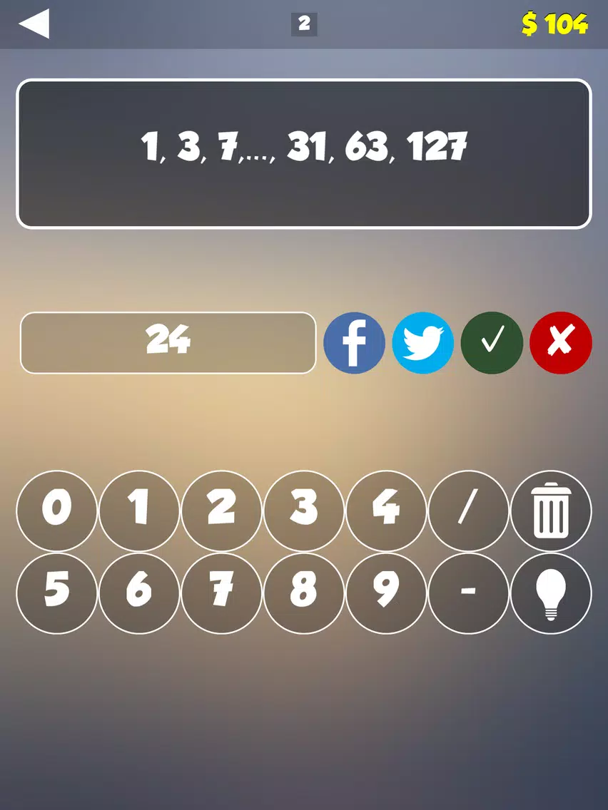 What's The Missing Number? Ultimate Puzzle Math Quiz Game - Brain Teaser & Intelligence Quotient (IQ) Logic Test for Adults & Kids iPad Screenshots