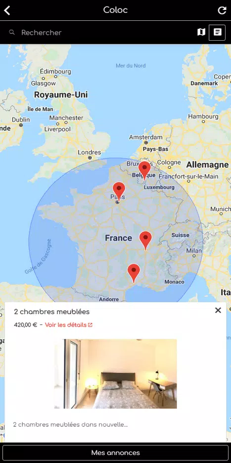 Coliving Screenshots