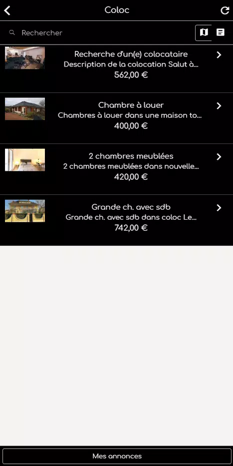 Coliving Screenshots