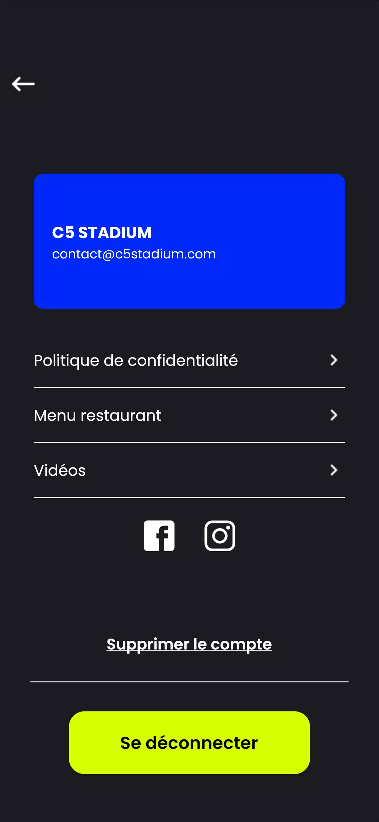 C5 Stadium Screenshots