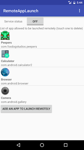 تصاویر Remote App Launch
