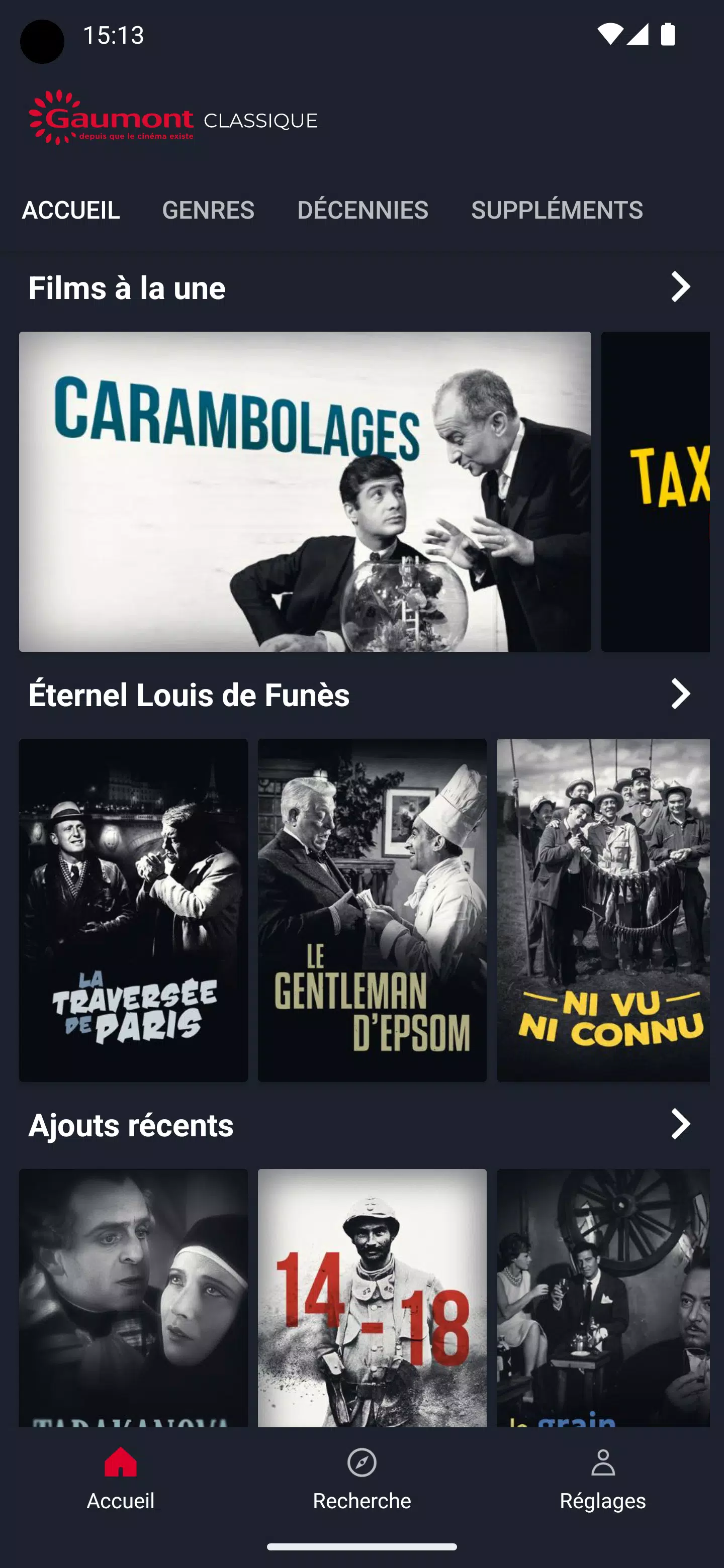Gaumont Classique Screenshots