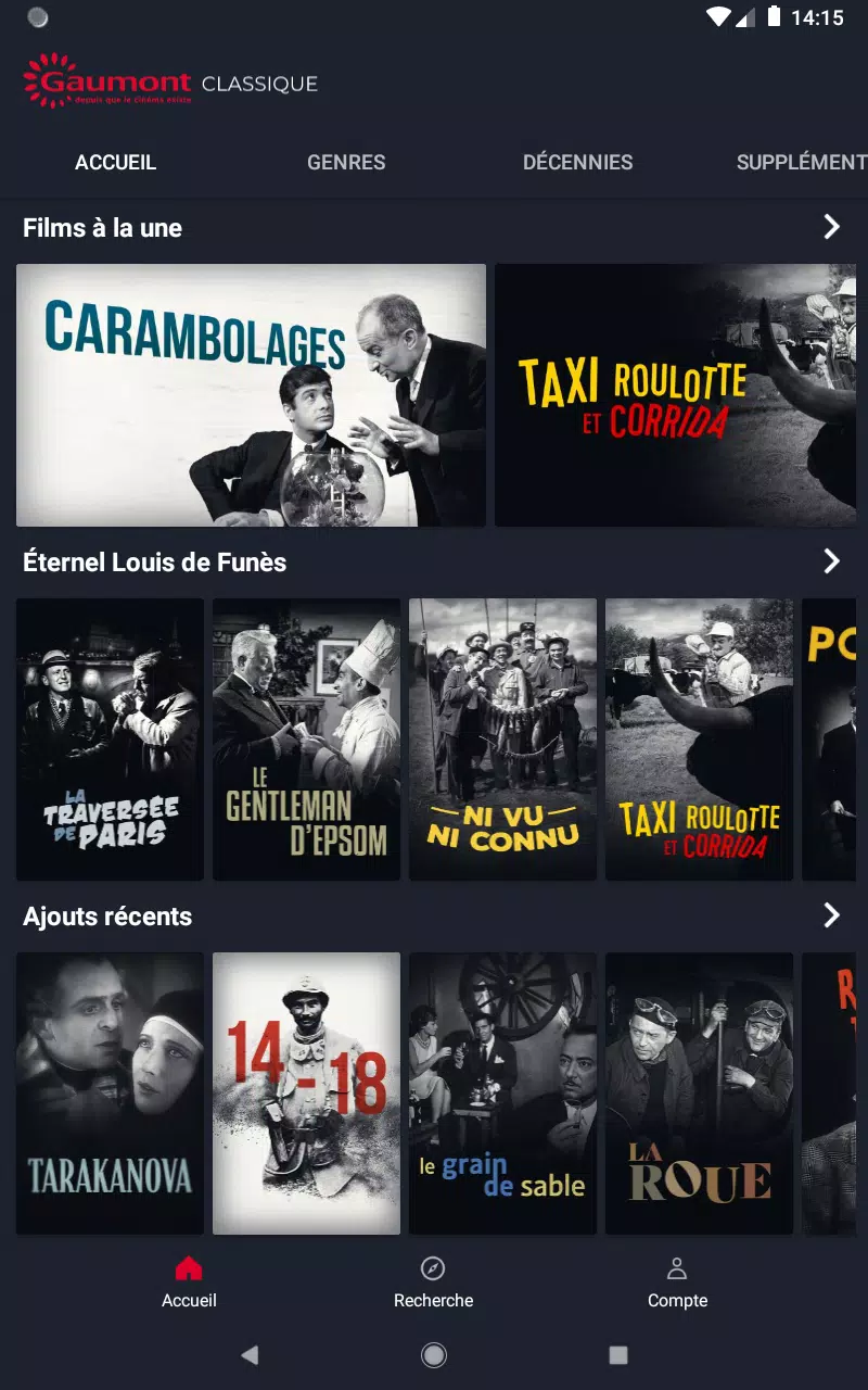 Gaumont Classique Screenshots