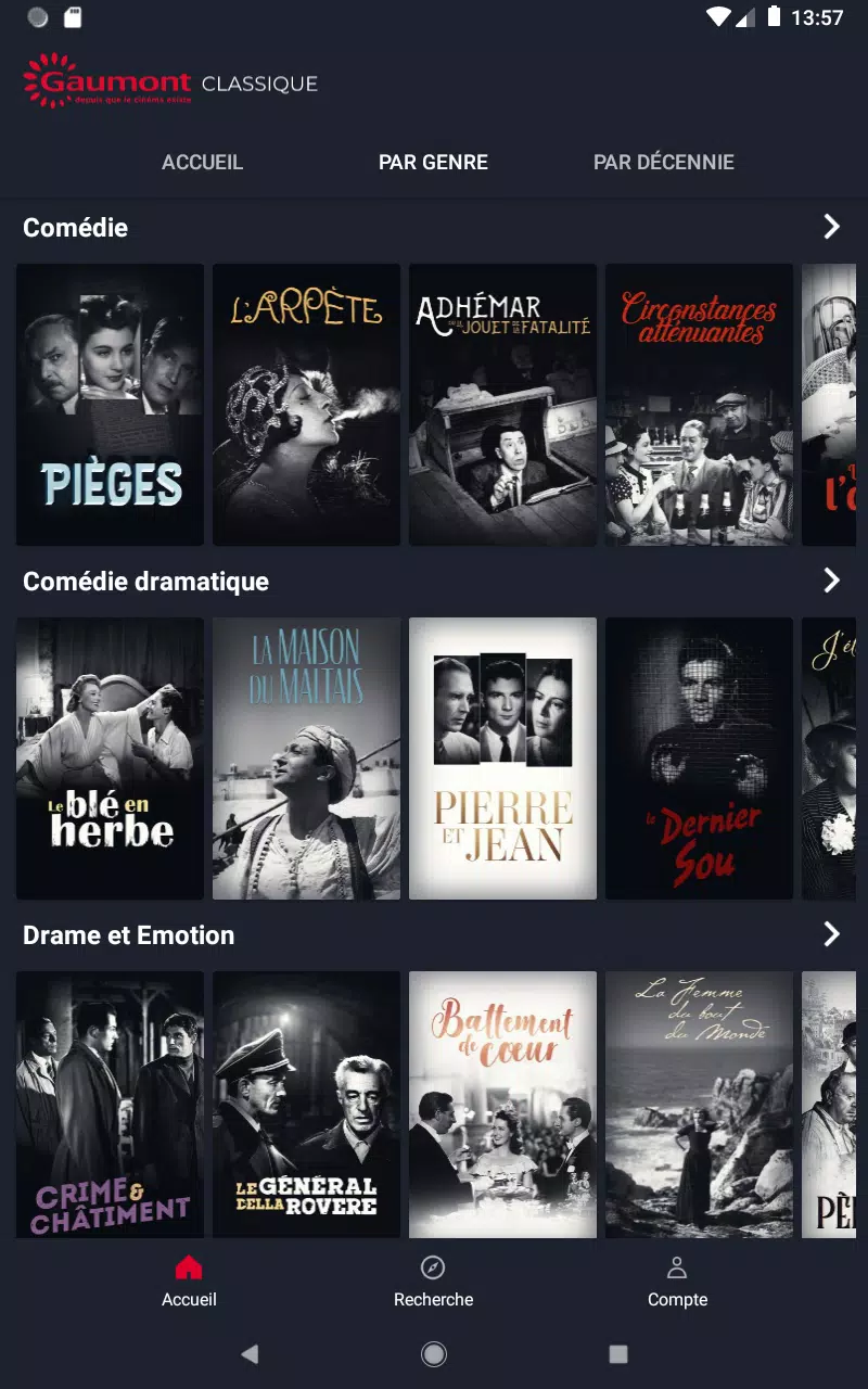 Gaumont Classique Screenshots