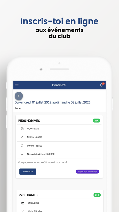 Padel One Screenshots