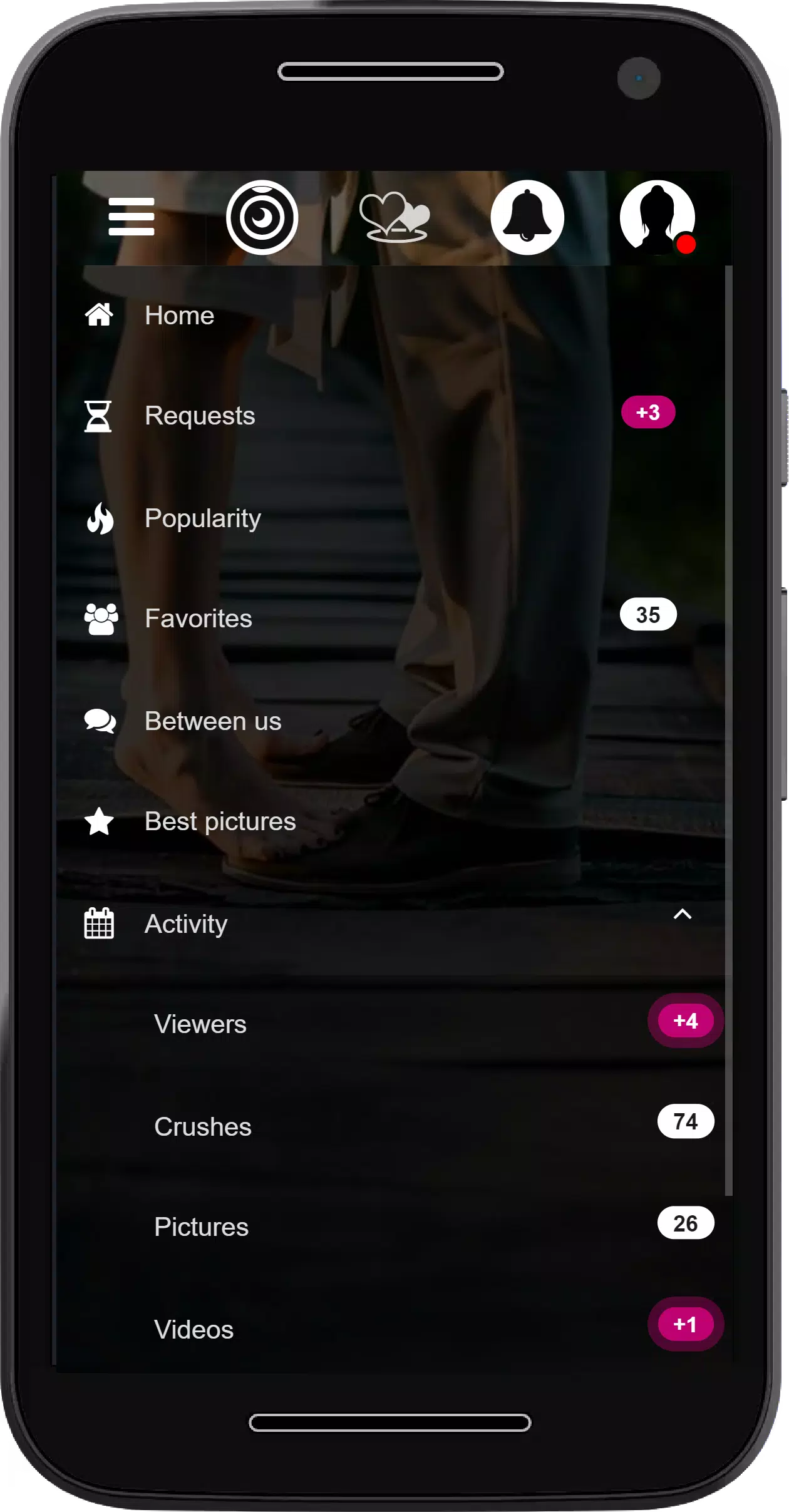 The Hug Corner - Video Chat & Online Dating Screenshots