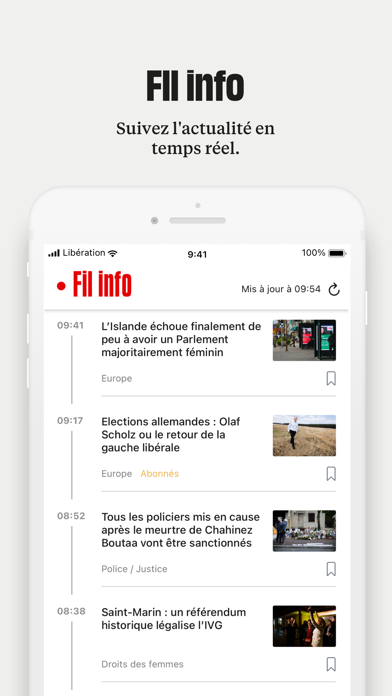 Libération: Info et Actualités应用截图