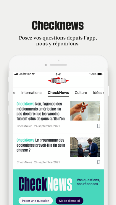 Libération: Info et Actualités应用截图