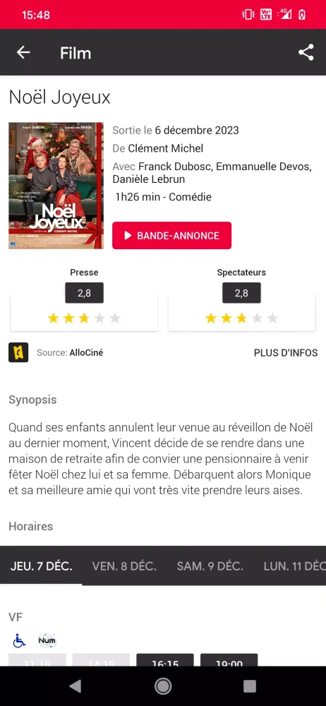 monciné Screenshots