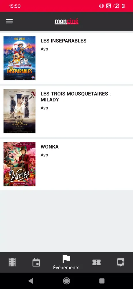 monciné Screenshots