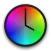 Color Clock Wallpaper