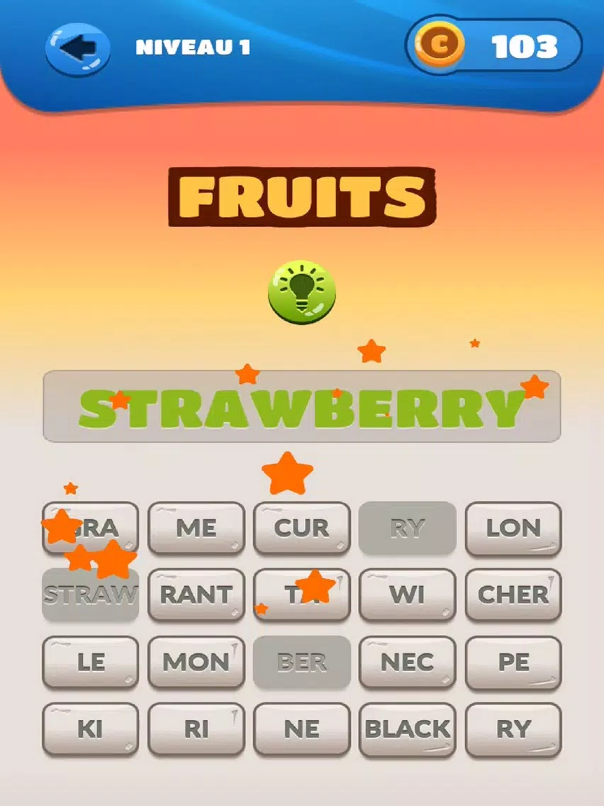 Domi Words - Words puzzle iPad स्क्रीनशॉट