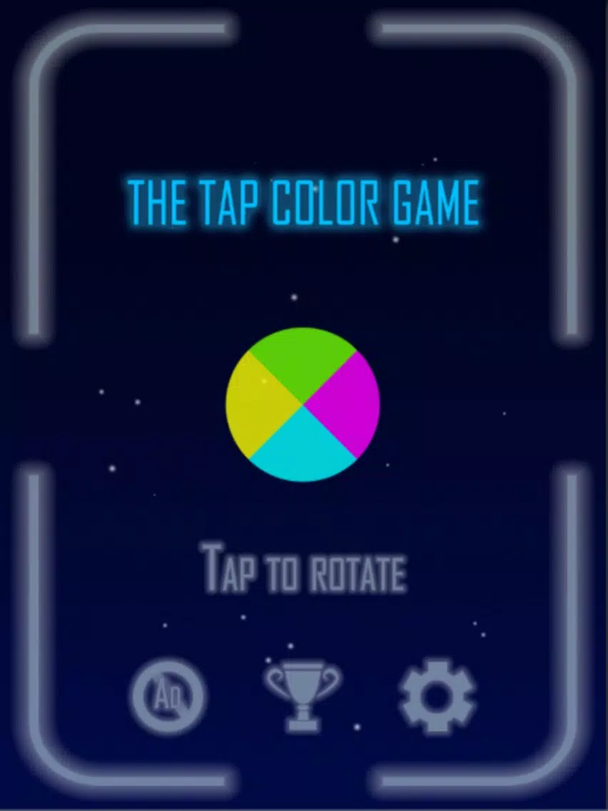The Tap Color Game iPad Screenshots