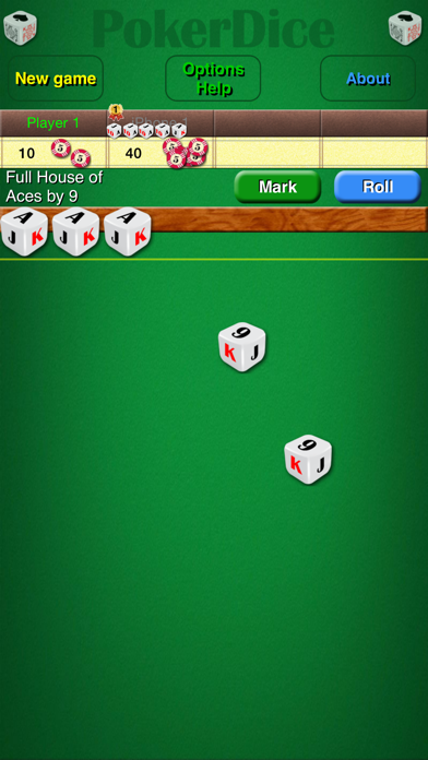 Dice game : Poker Dice Screenshots